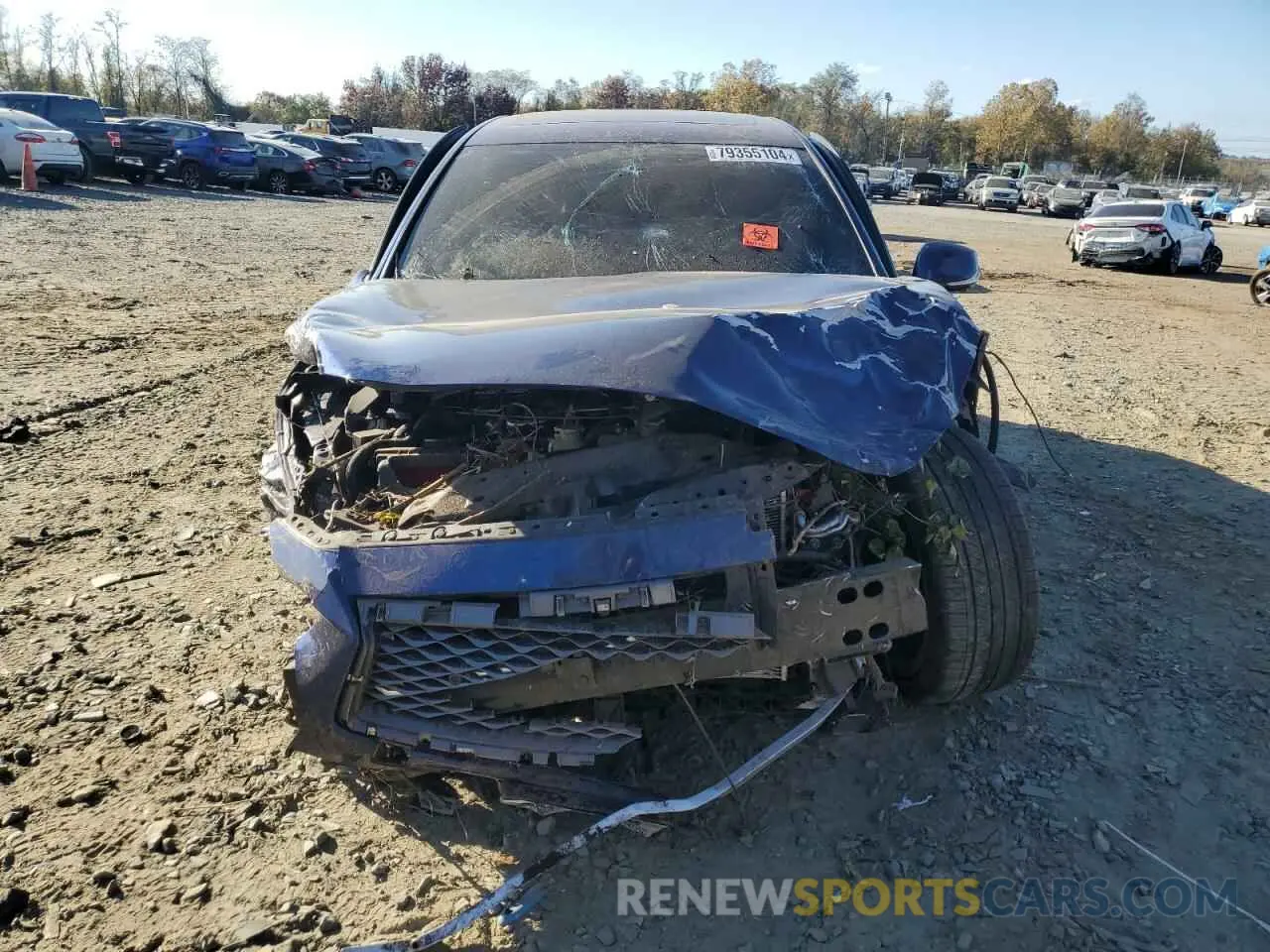 5 Photograph of a damaged car JN1EV7AR9LM250849 INFINITI Q50 2020