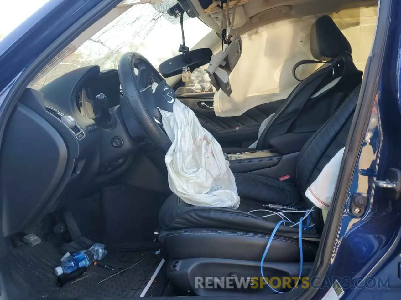 7 Photograph of a damaged car JN1EV7AR9LM250849 INFINITI Q50 2020