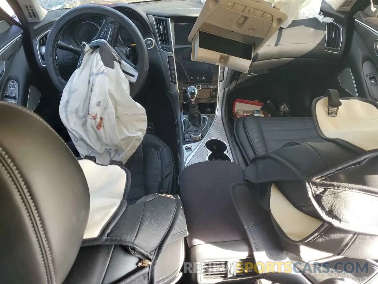 8 Photograph of a damaged car JN1EV7AR9LM250849 INFINITI Q50 2020
