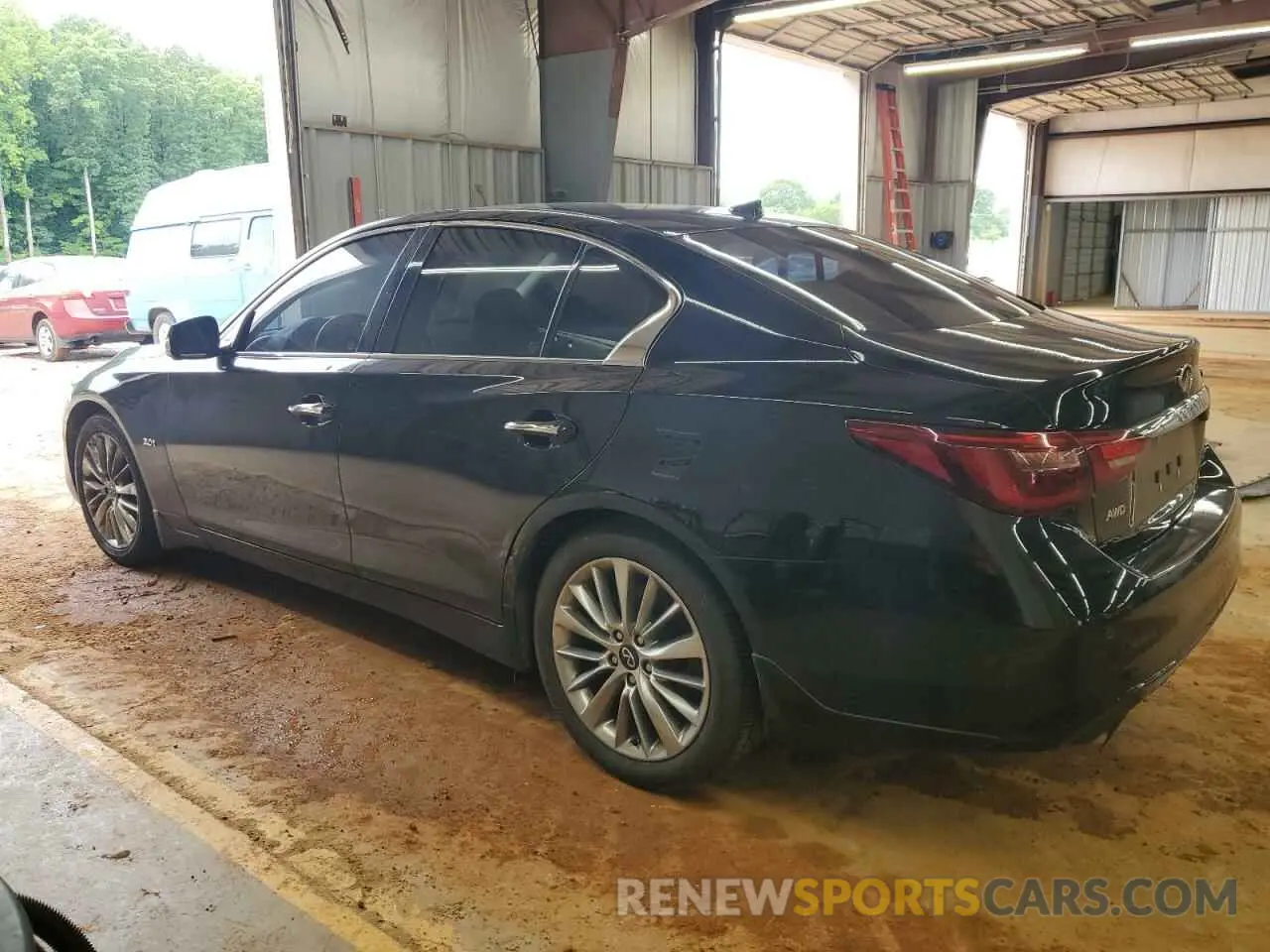 2 Photograph of a damaged car JN1EV7AR9LM252570 INFINITI Q50 2020