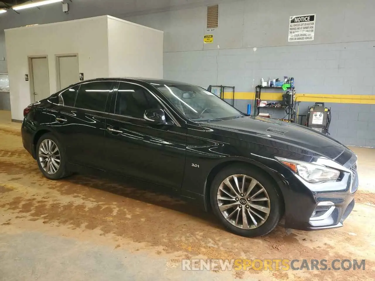 4 Photograph of a damaged car JN1EV7AR9LM252570 INFINITI Q50 2020
