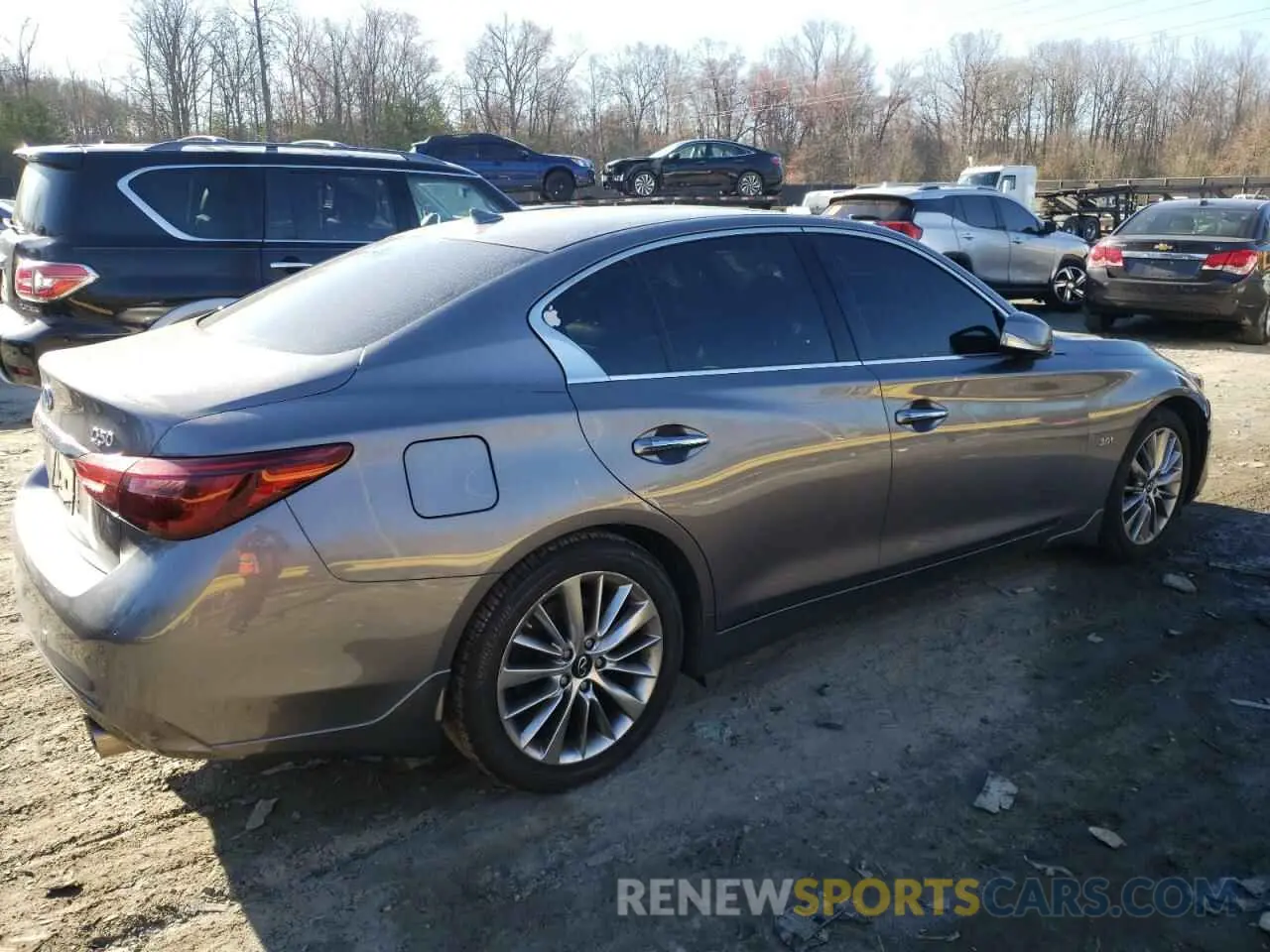 3 Photograph of a damaged car JN1EV7AR9LM256845 INFINITI Q50 2020