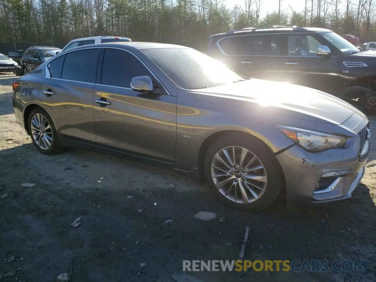 4 Photograph of a damaged car JN1EV7AR9LM256845 INFINITI Q50 2020