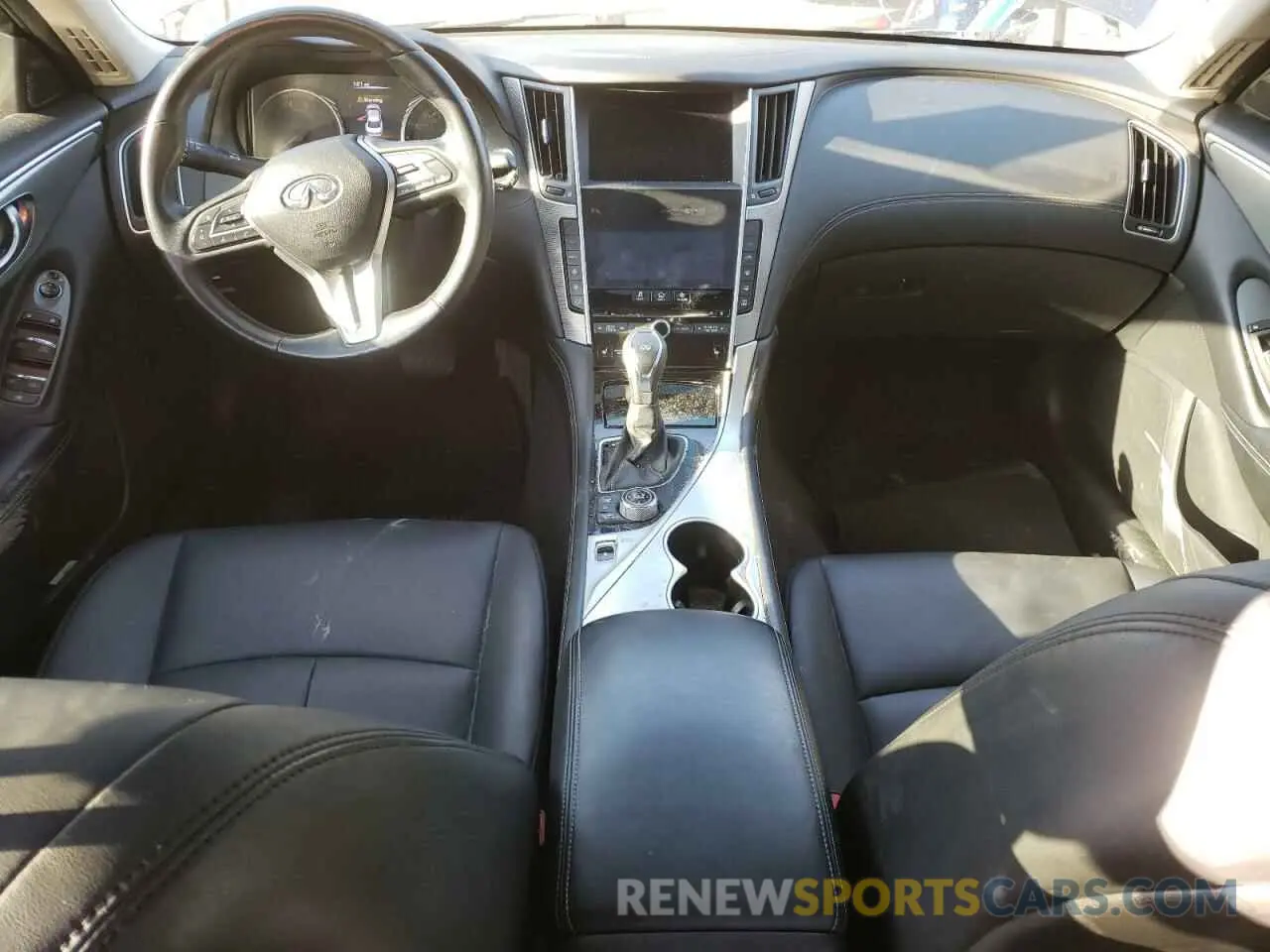 8 Photograph of a damaged car JN1EV7AR9LM256845 INFINITI Q50 2020