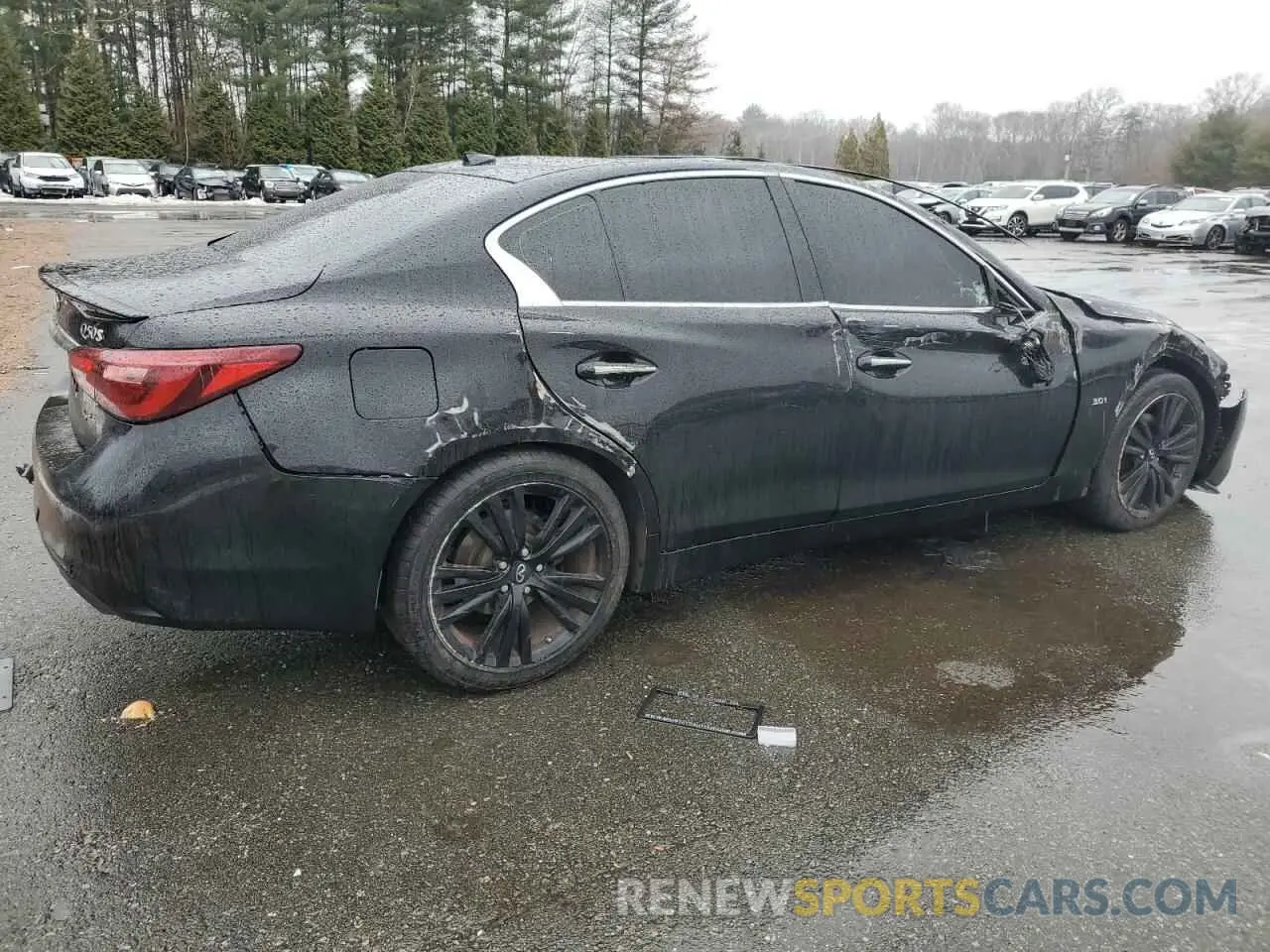 3 Photograph of a damaged car JN1EV7ARXLM252478 INFINITI Q50 2020