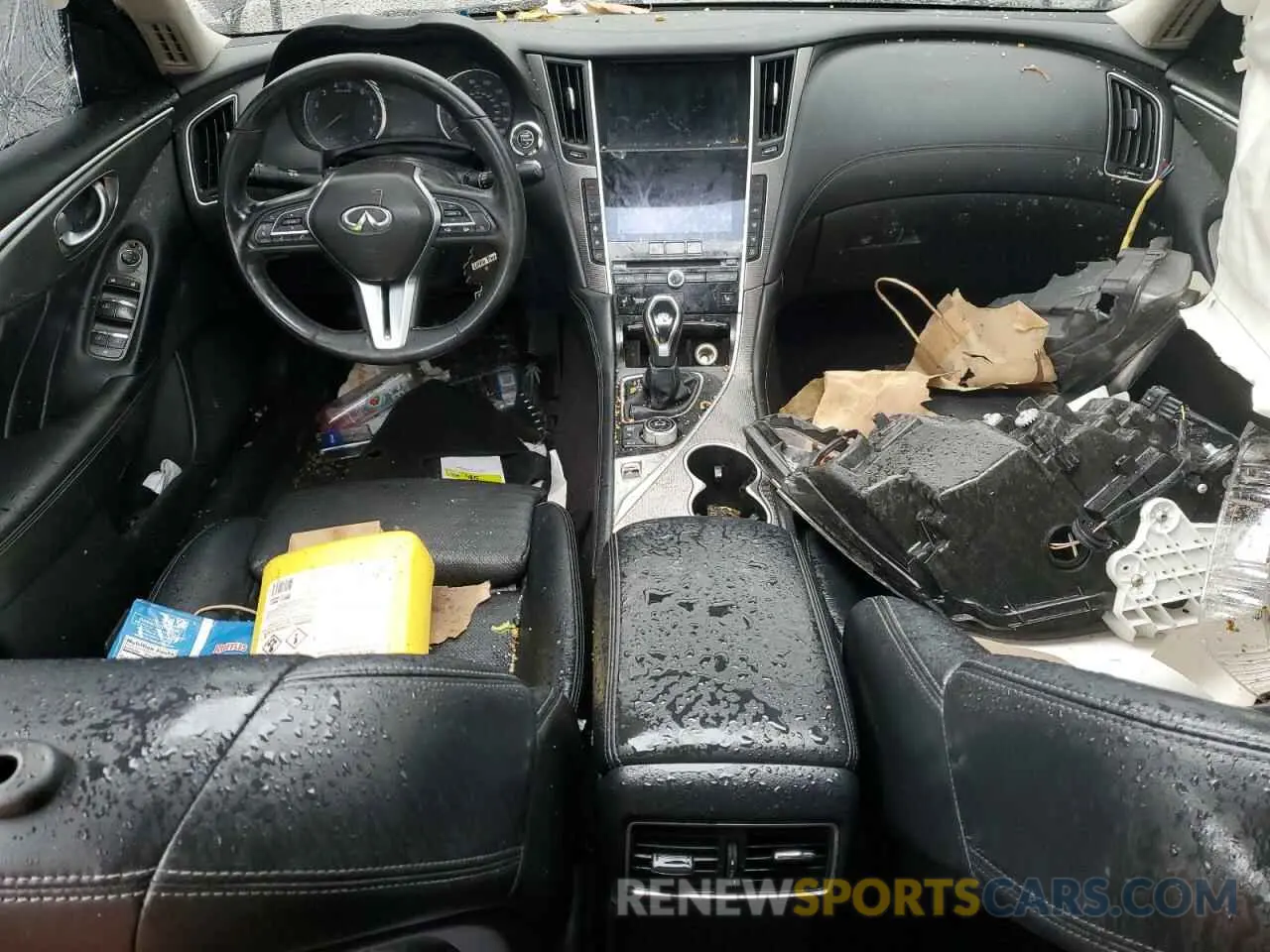 8 Photograph of a damaged car JN1EV7ARXLM252478 INFINITI Q50 2020