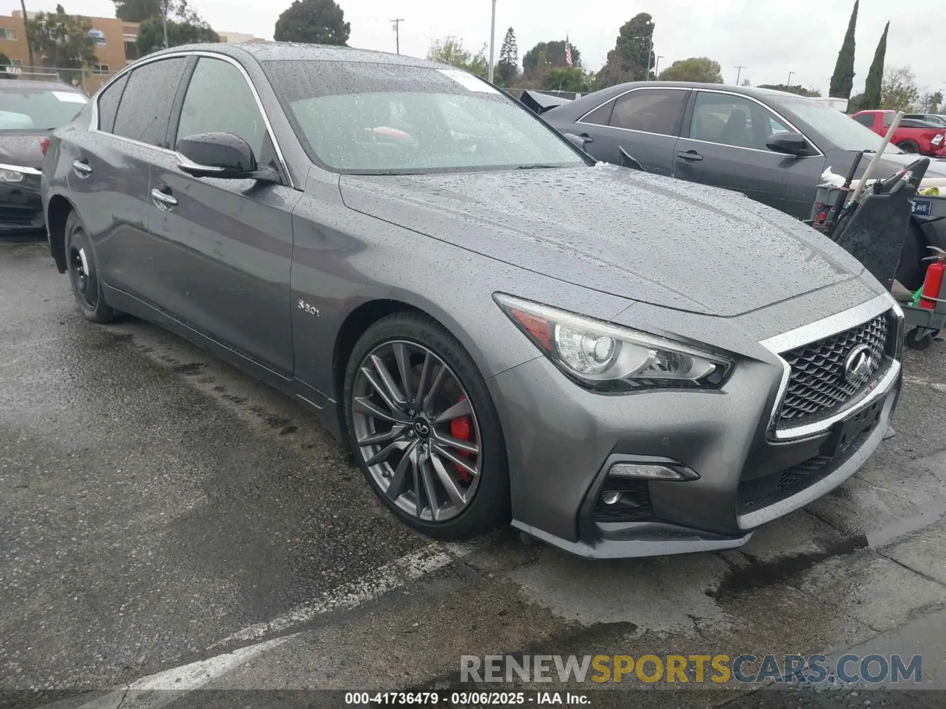 1 Photograph of a damaged car JN1FV7AP1LM630061 INFINITI Q50 2020