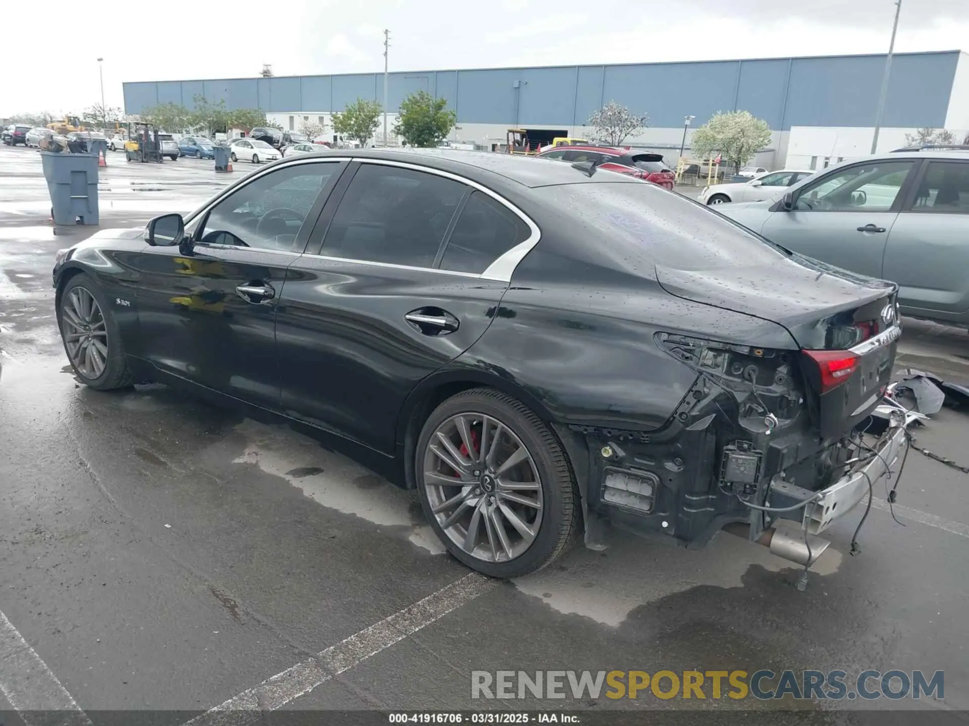 3 Photograph of a damaged car JN1FV7AP2LM630067 INFINITI Q50 2020