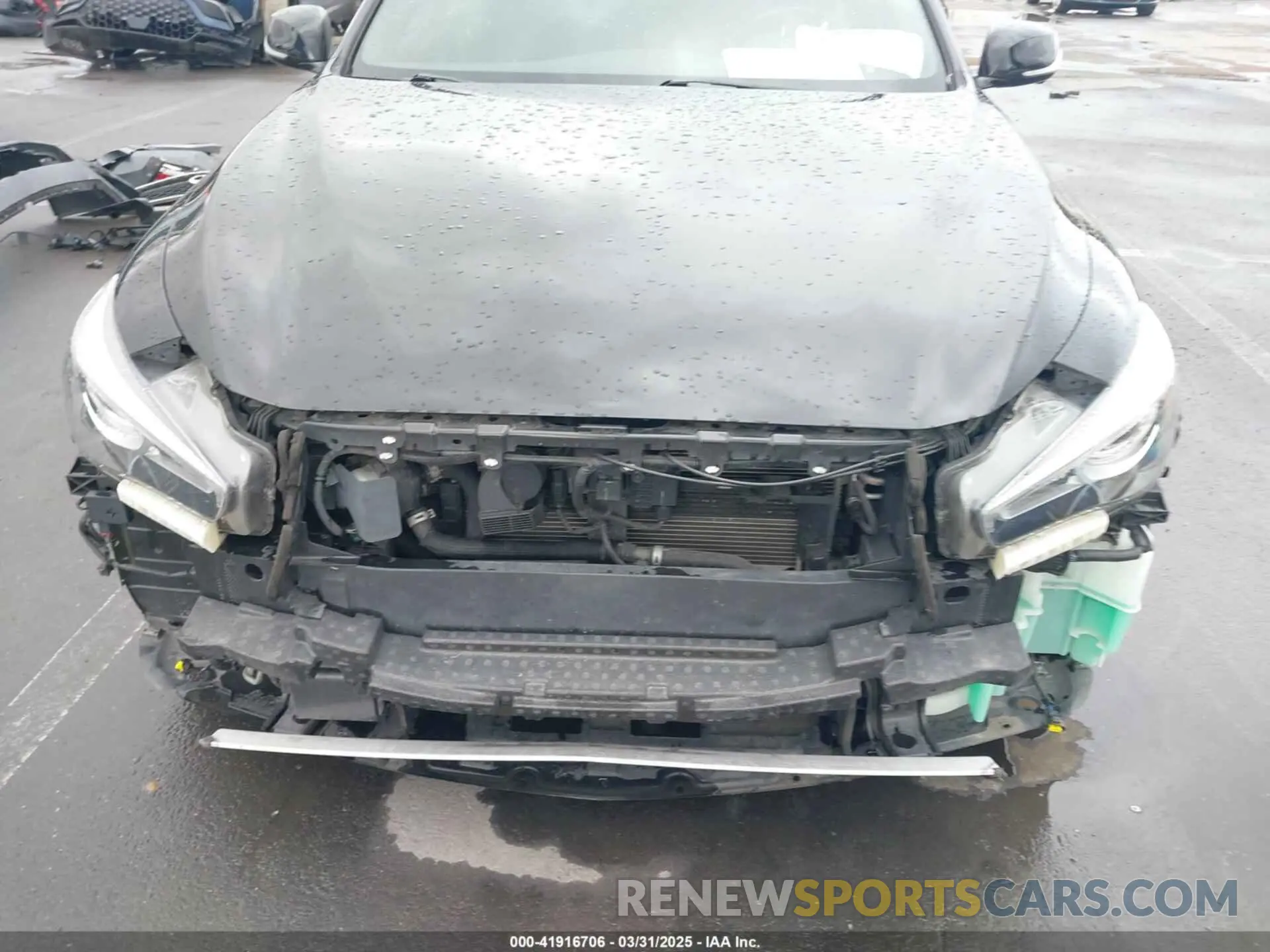 6 Photograph of a damaged car JN1FV7AP2LM630067 INFINITI Q50 2020