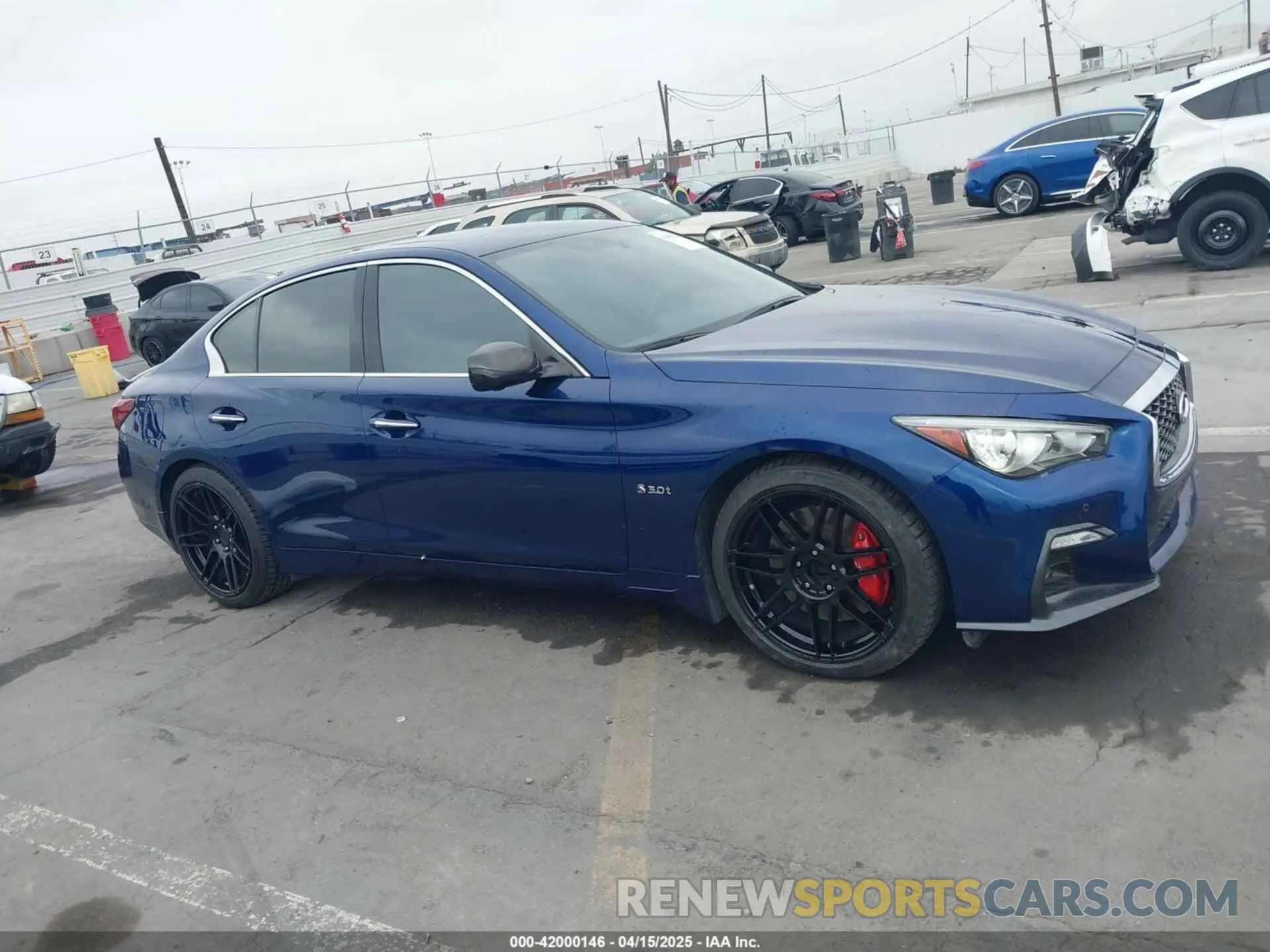 13 Photograph of a damaged car JN1FV7AP3LM630563 INFINITI Q50 2020