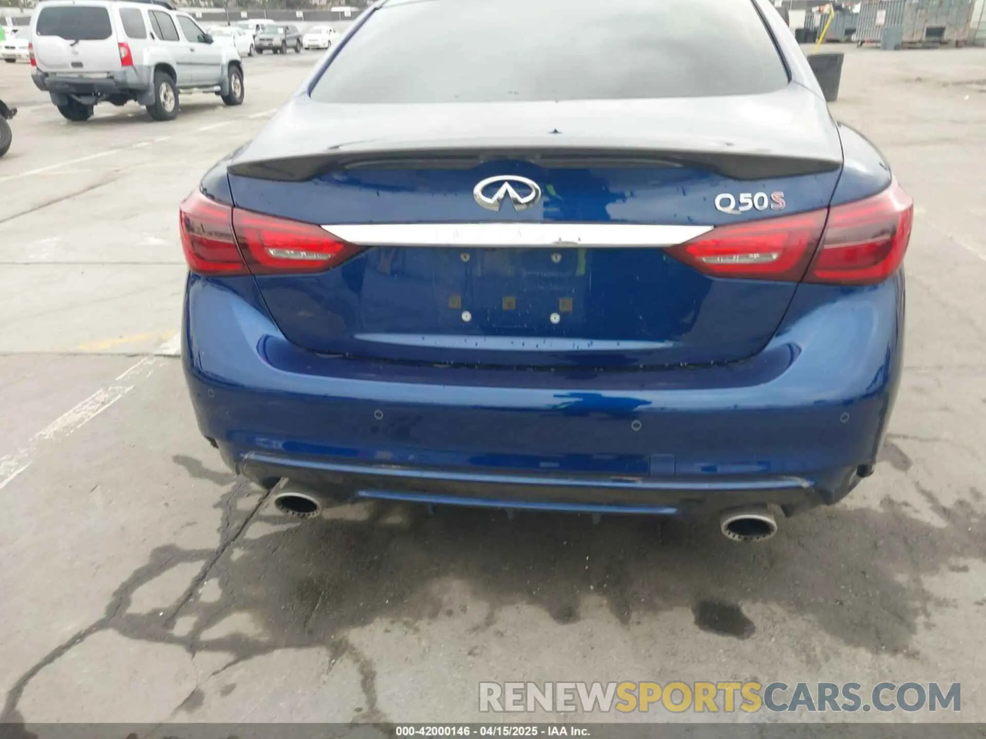 16 Photograph of a damaged car JN1FV7AP3LM630563 INFINITI Q50 2020