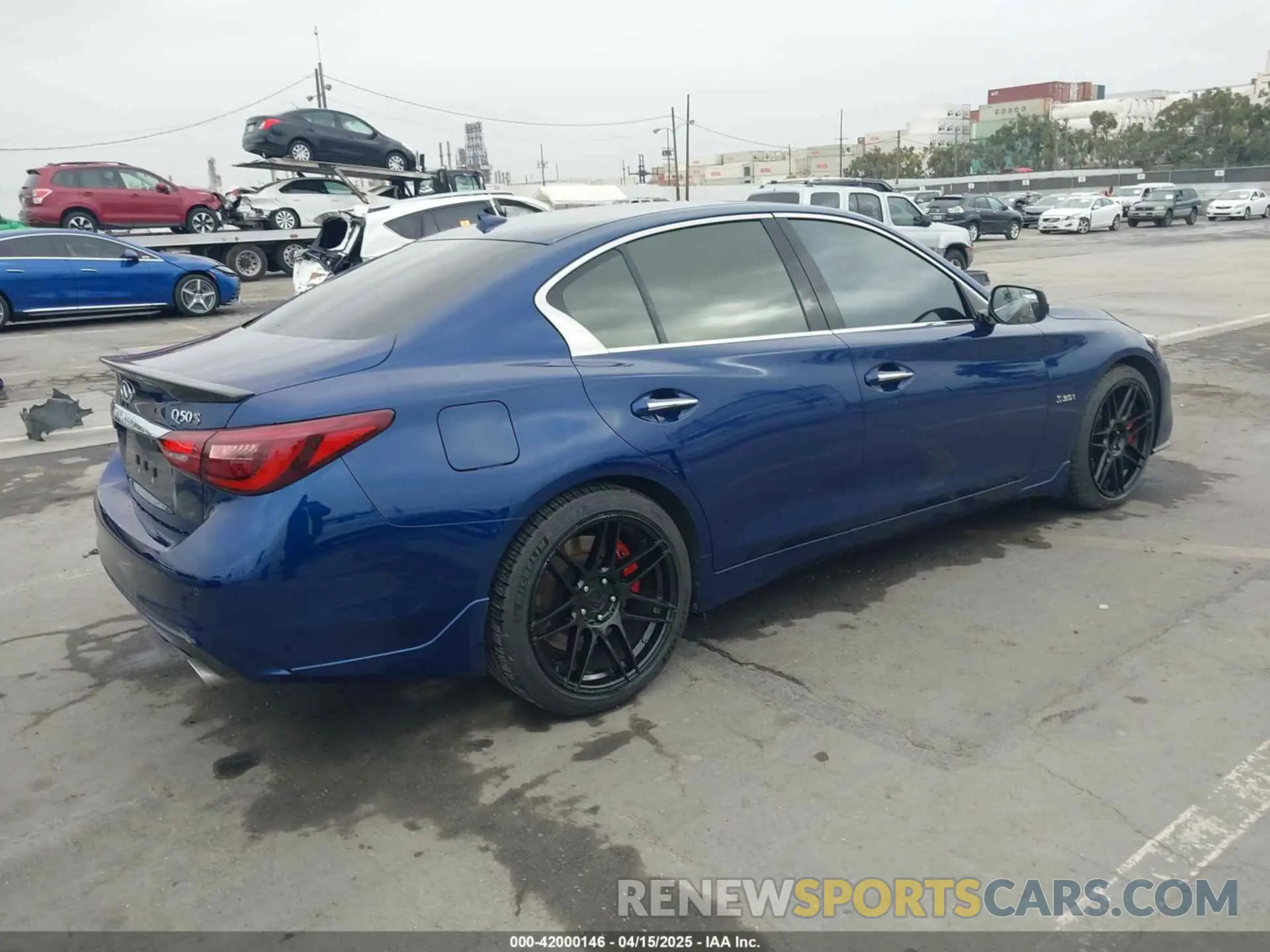 4 Photograph of a damaged car JN1FV7AP3LM630563 INFINITI Q50 2020