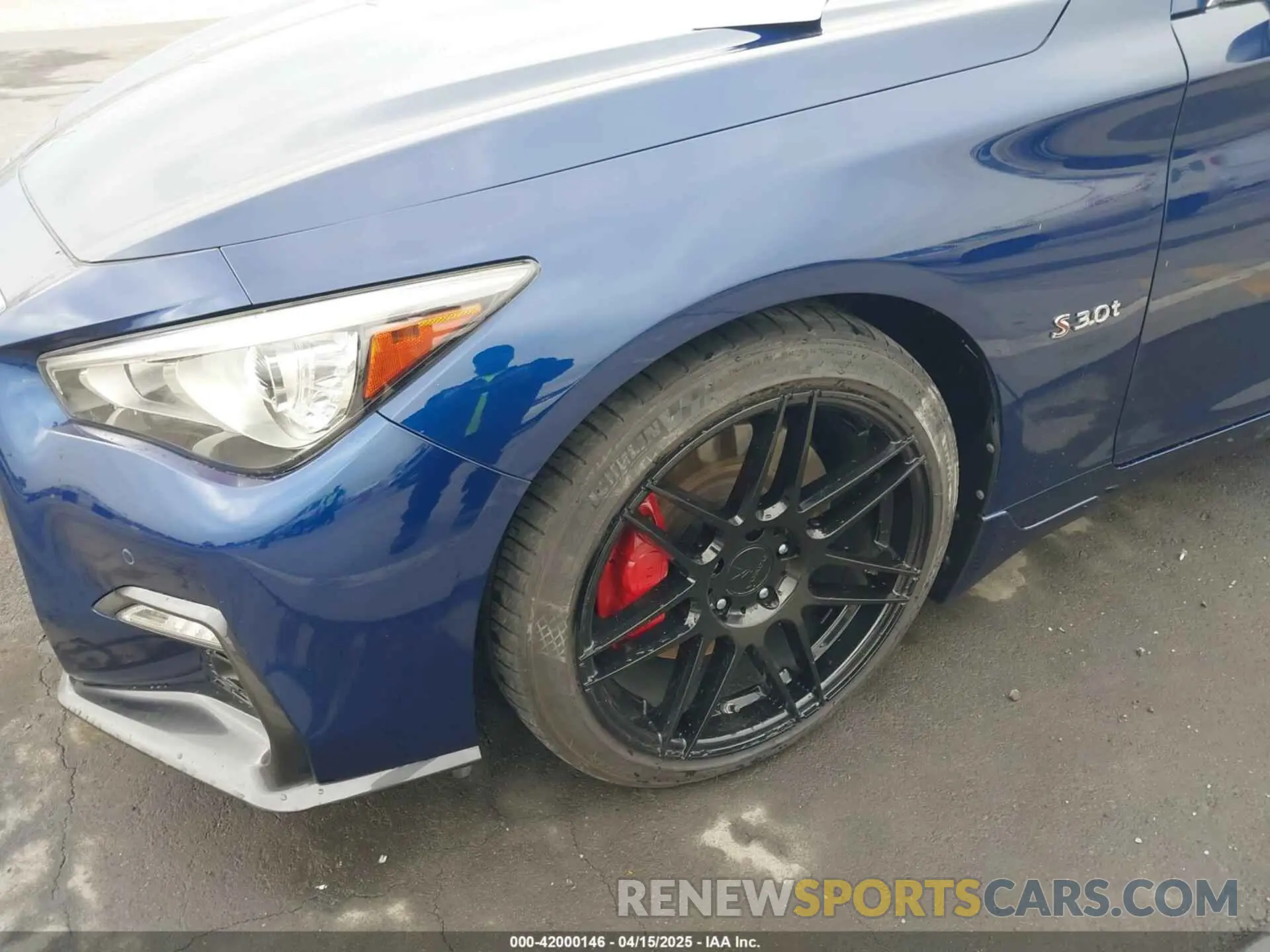 6 Photograph of a damaged car JN1FV7AP3LM630563 INFINITI Q50 2020