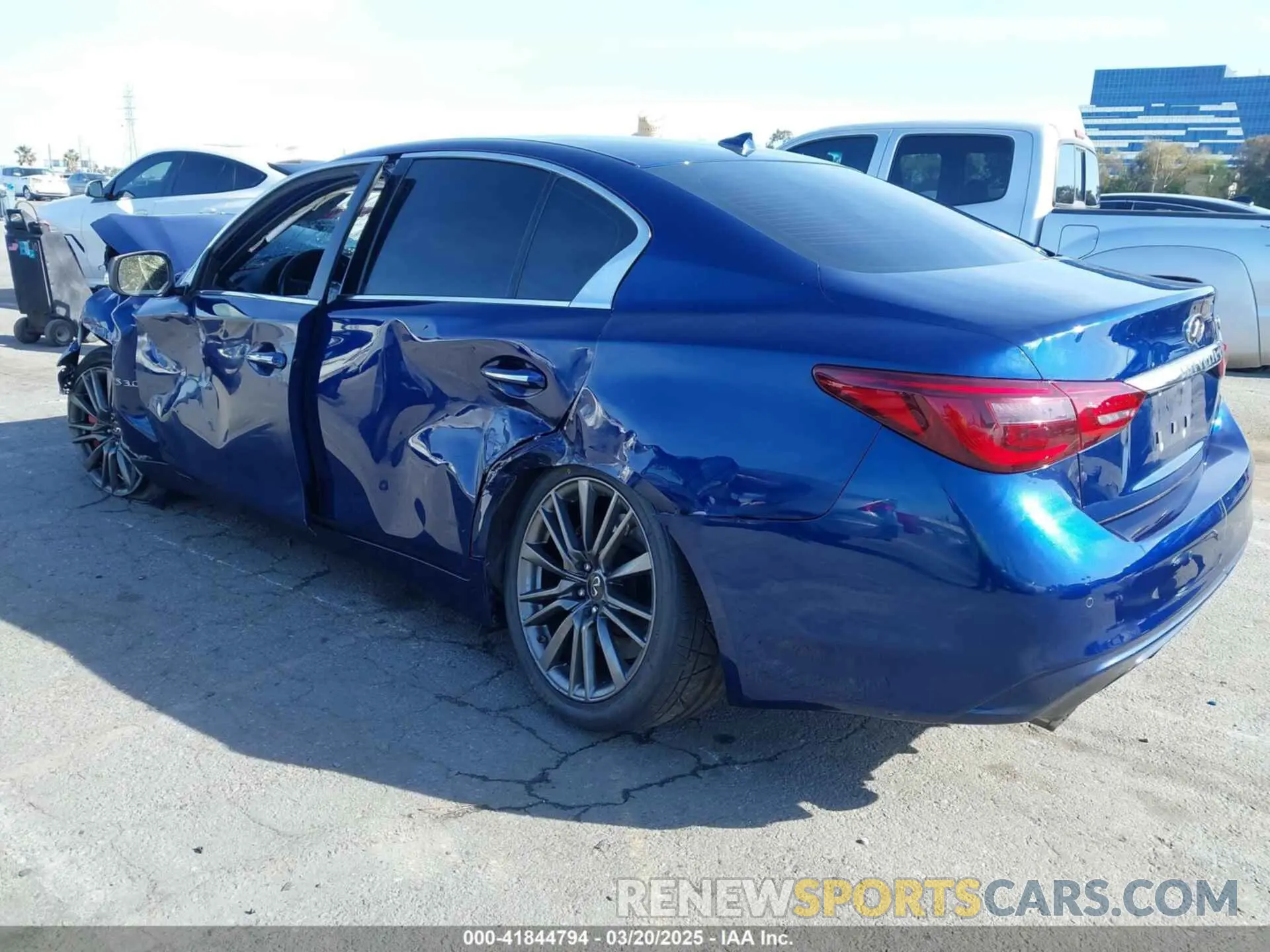 3 Photograph of a damaged car JN1FV7AP5LM630239 INFINITI Q50 2020