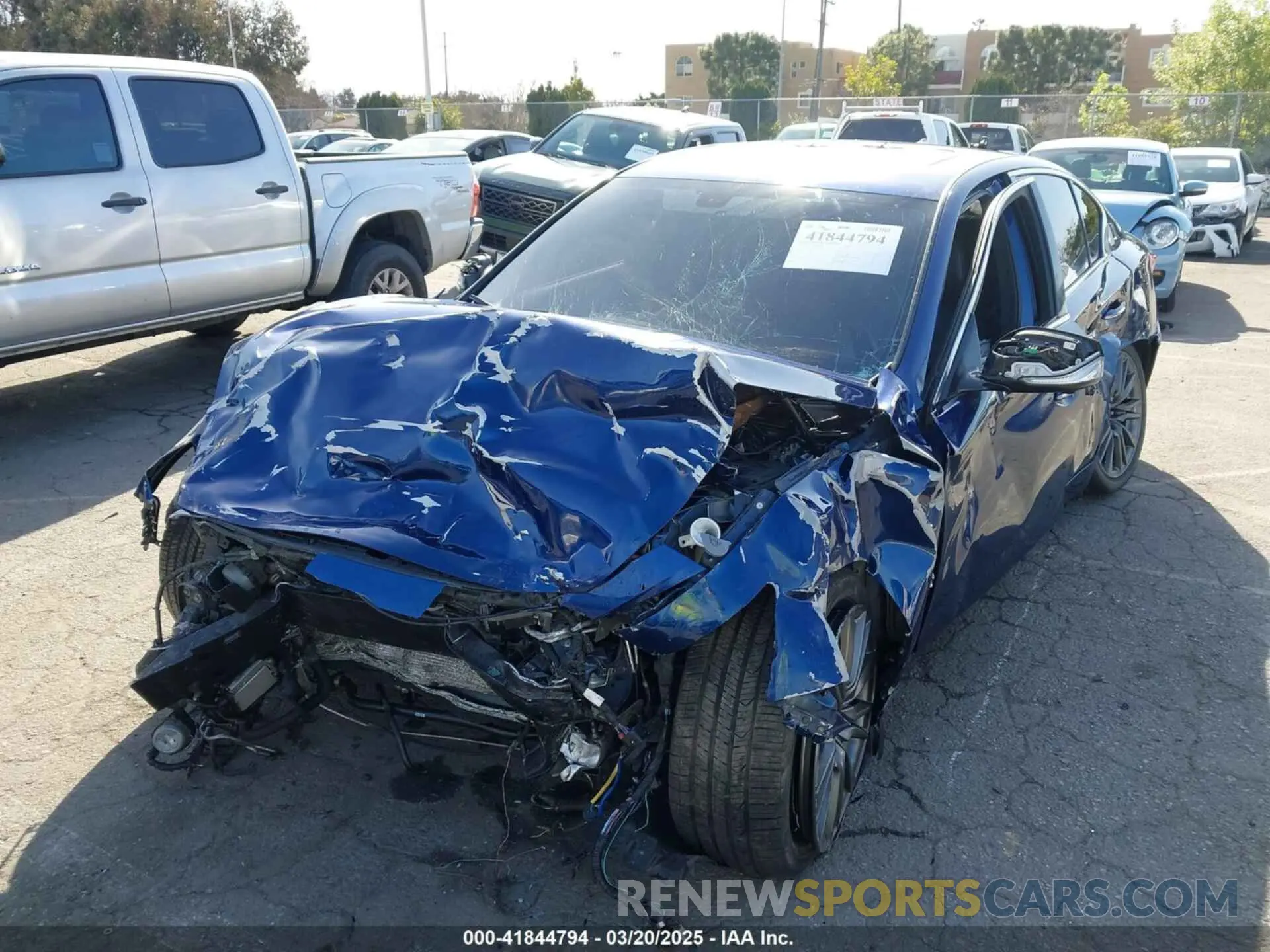 6 Photograph of a damaged car JN1FV7AP5LM630239 INFINITI Q50 2020