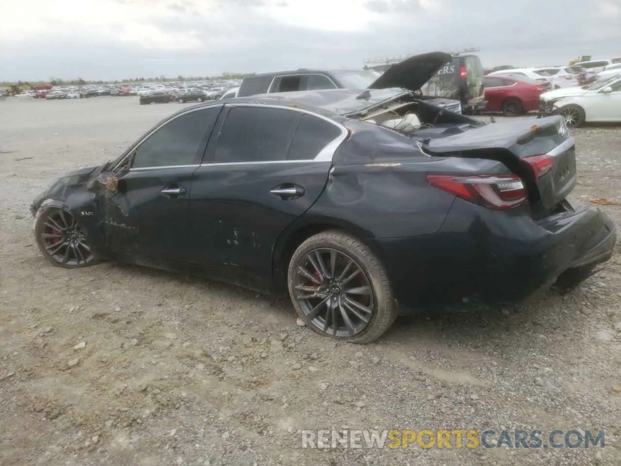 2 Photograph of a damaged car JN1FV7AP6LM630007 INFINITI Q50 2020