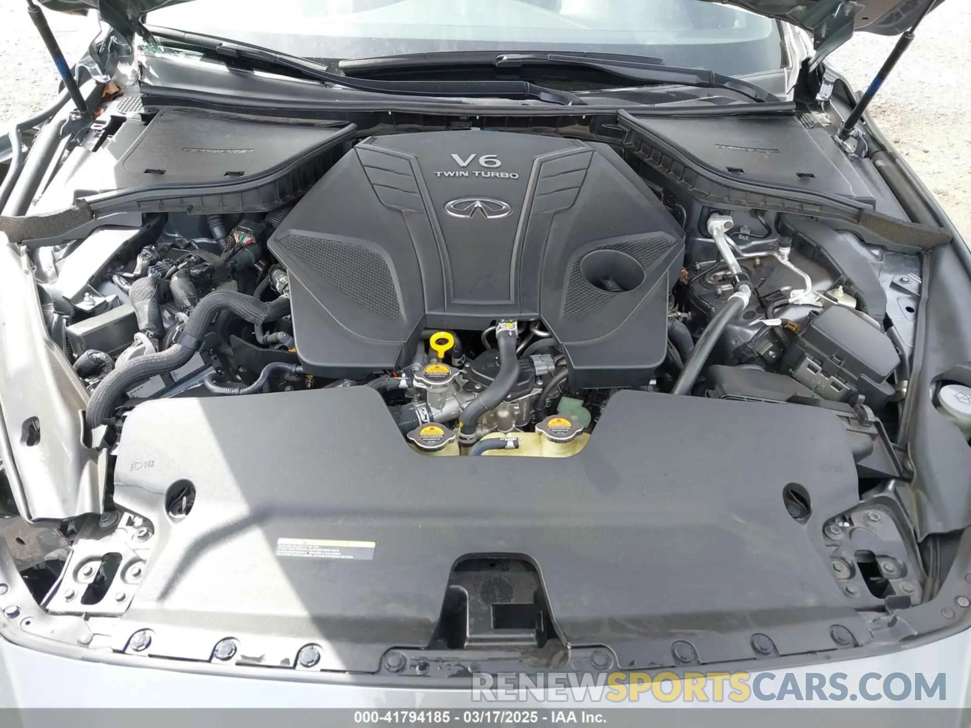 10 Photograph of a damaged car JN1FV7AP9LM630132 INFINITI Q50 2020