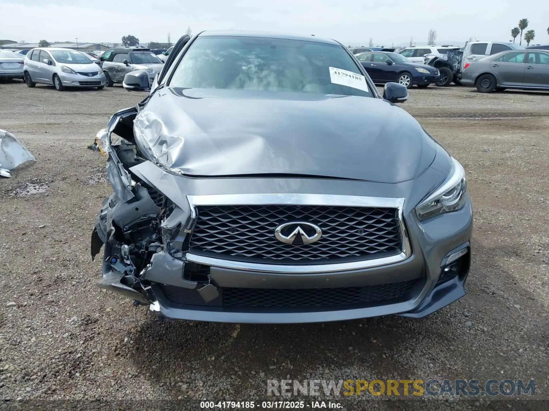 13 Photograph of a damaged car JN1FV7AP9LM630132 INFINITI Q50 2020