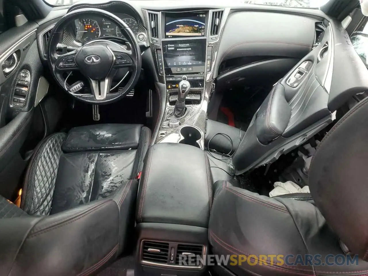 8 Photograph of a damaged car JN1FV7APXLM630723 INFINITI Q50 2020