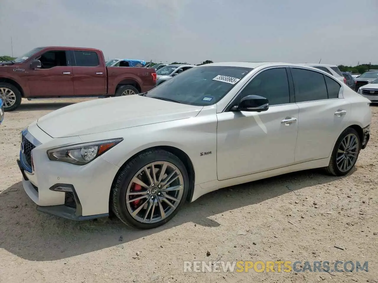 1 Photograph of a damaged car JN1FV7AR1LM660114 INFINITI Q50 2020