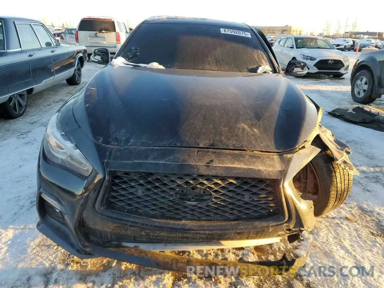 5 Photograph of a damaged car JN1FV7AR3LM660387 INFINITI Q50 2020