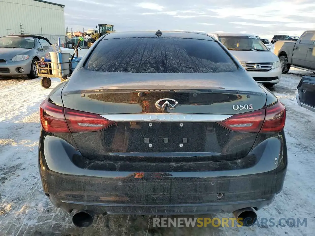 6 Photograph of a damaged car JN1FV7AR3LM660387 INFINITI Q50 2020