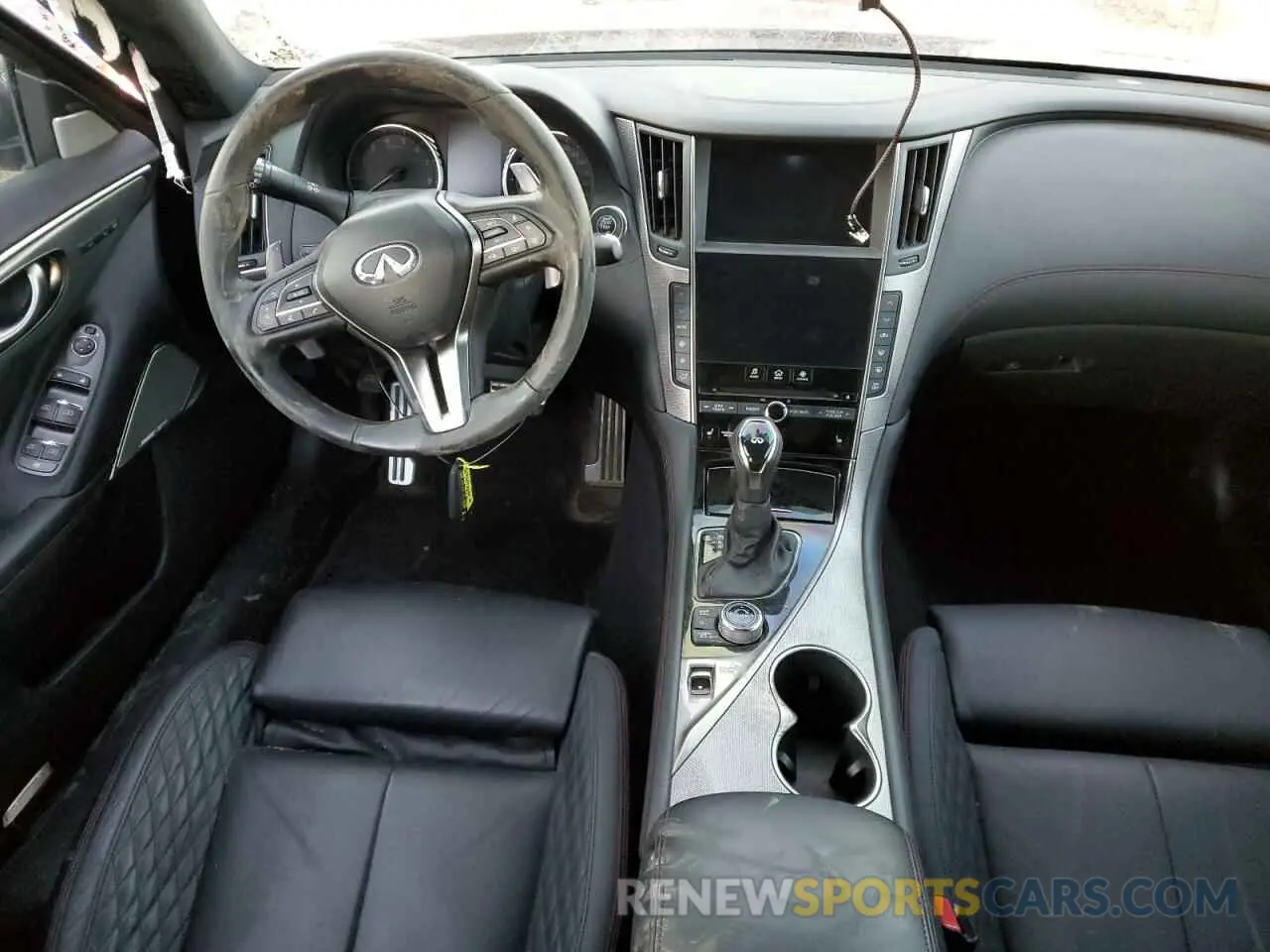 8 Photograph of a damaged car JN1FV7AR3LM660387 INFINITI Q50 2020