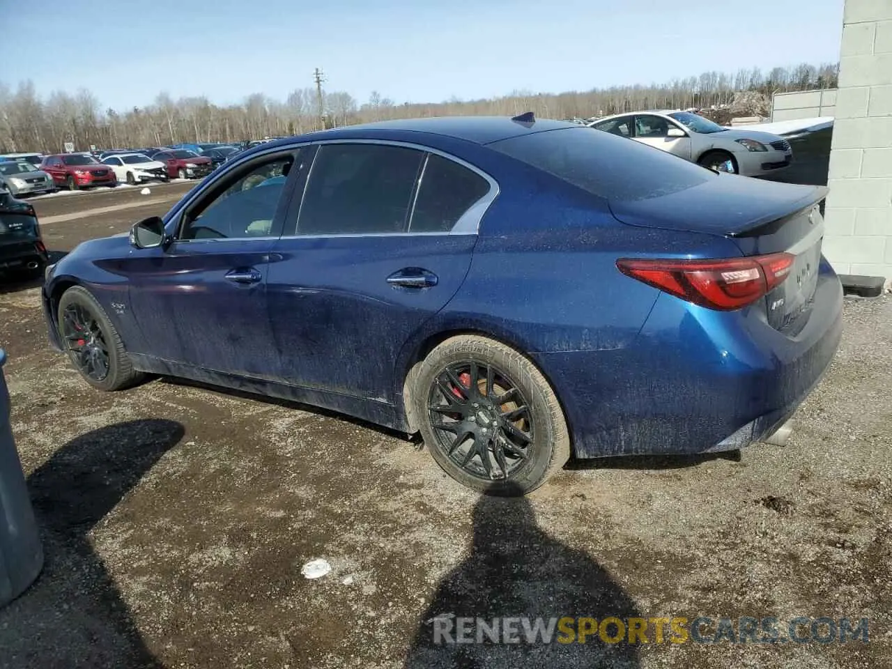 2 Photograph of a damaged car JN1FV7AR6LM660075 INFINITI Q50 2020