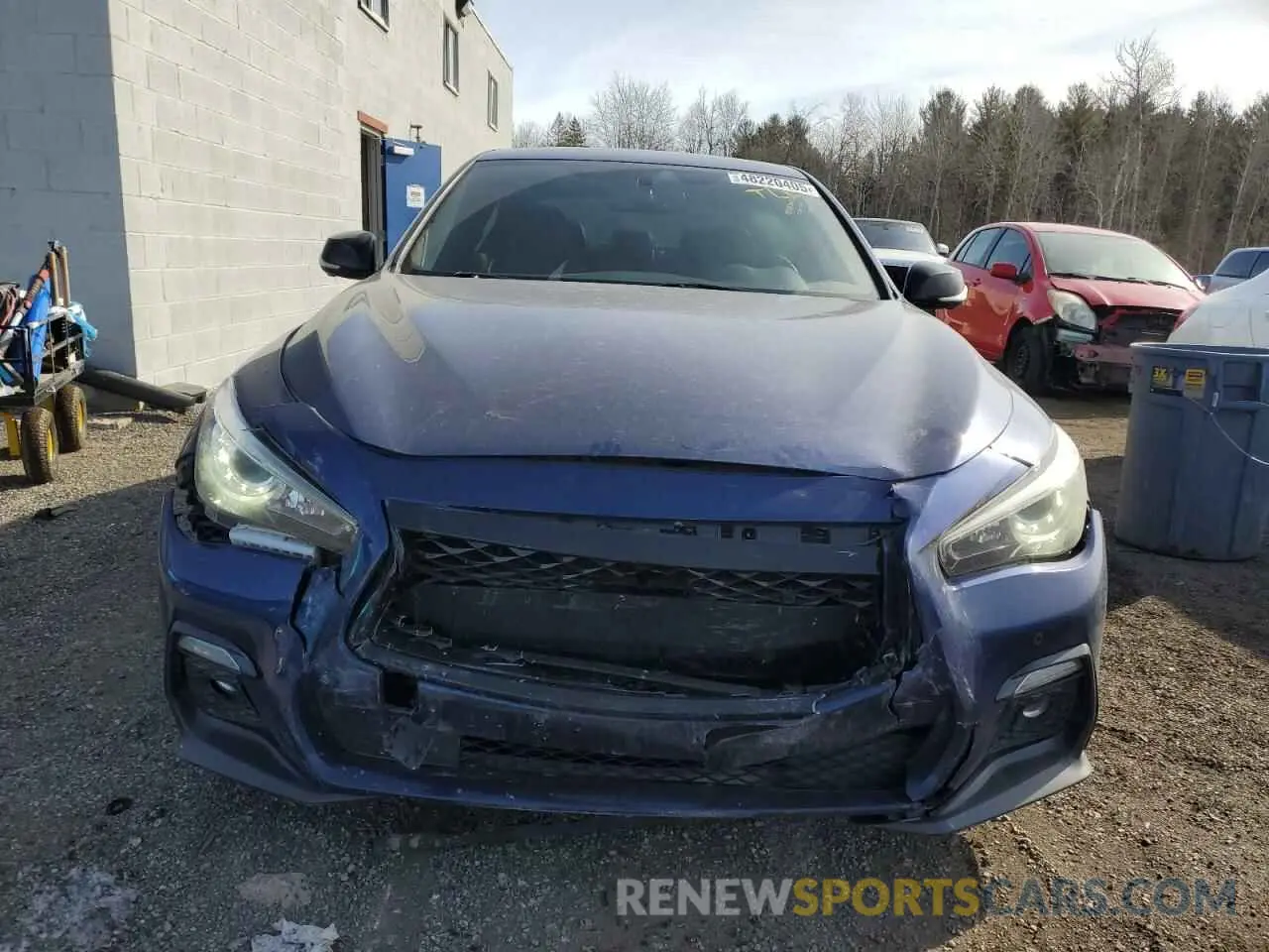 5 Photograph of a damaged car JN1FV7AR6LM660075 INFINITI Q50 2020