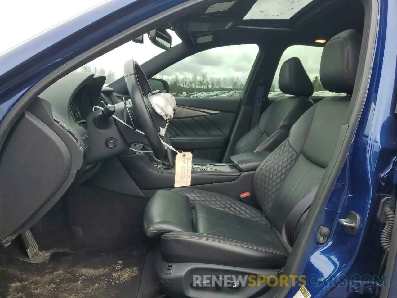 7 Photograph of a damaged car JN1FV7AR6LM660075 INFINITI Q50 2020