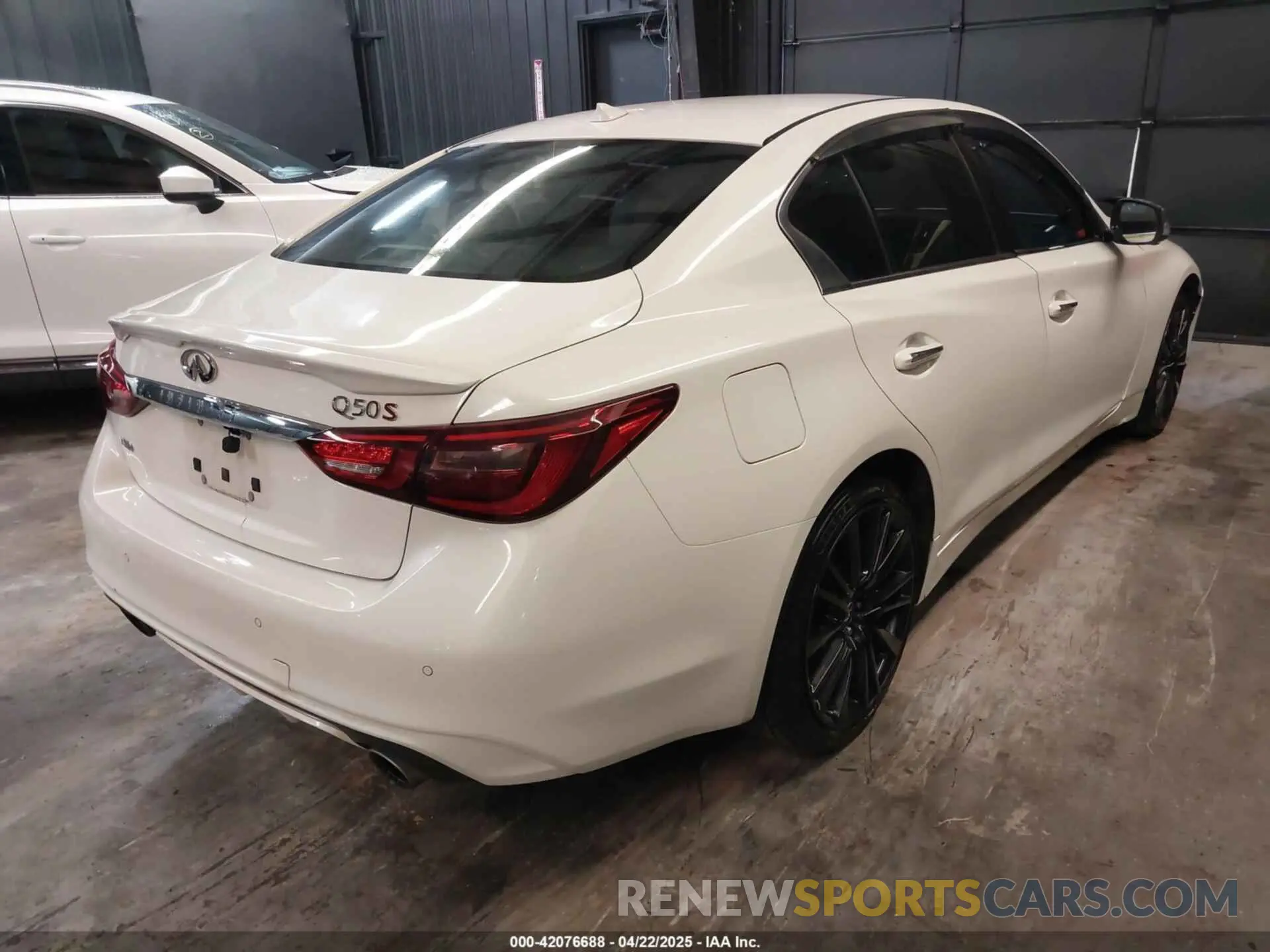 4 Photograph of a damaged car JN1FV7AR9LM660314 INFINITI Q50 2020