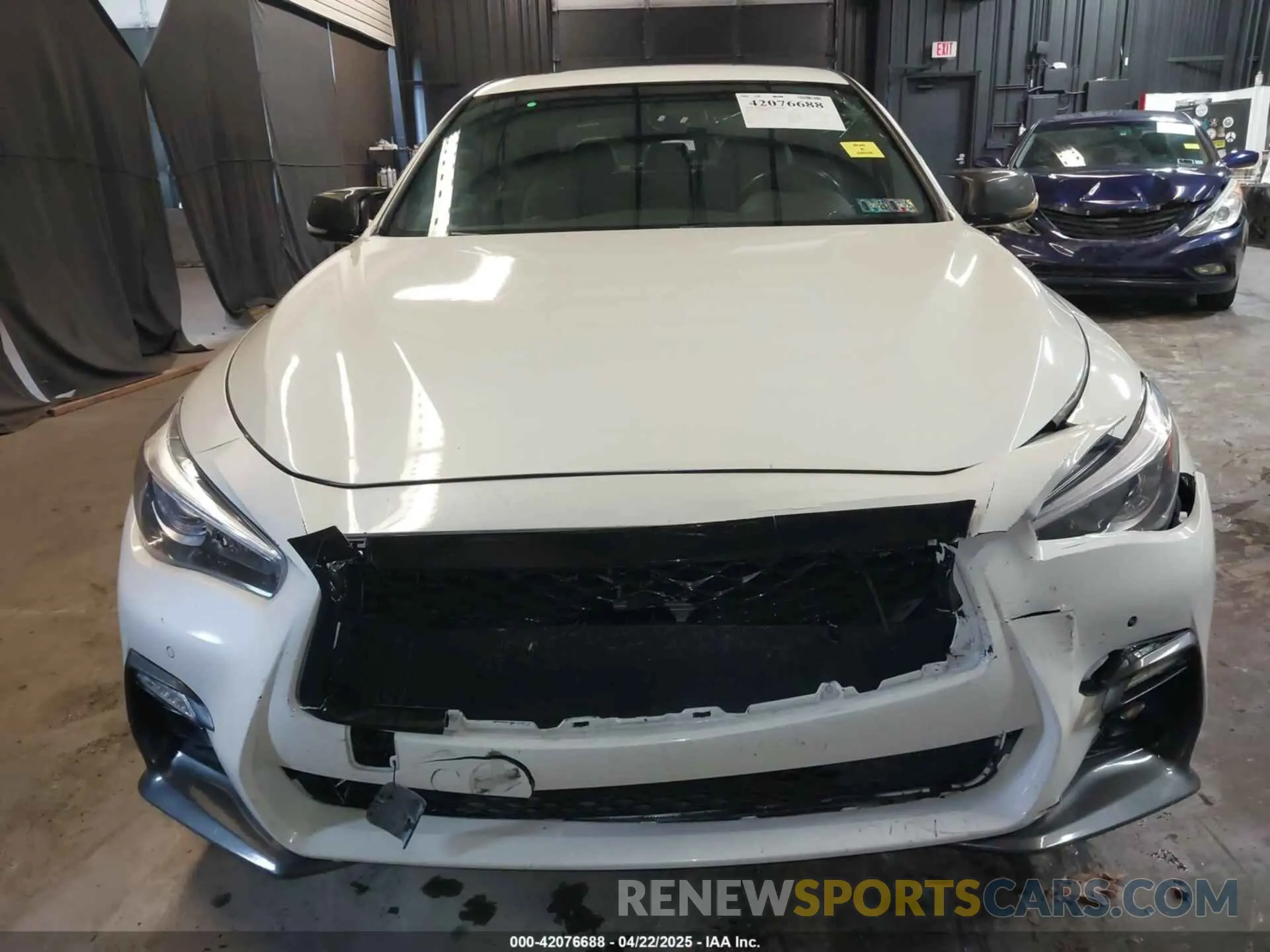 6 Photograph of a damaged car JN1FV7AR9LM660314 INFINITI Q50 2020