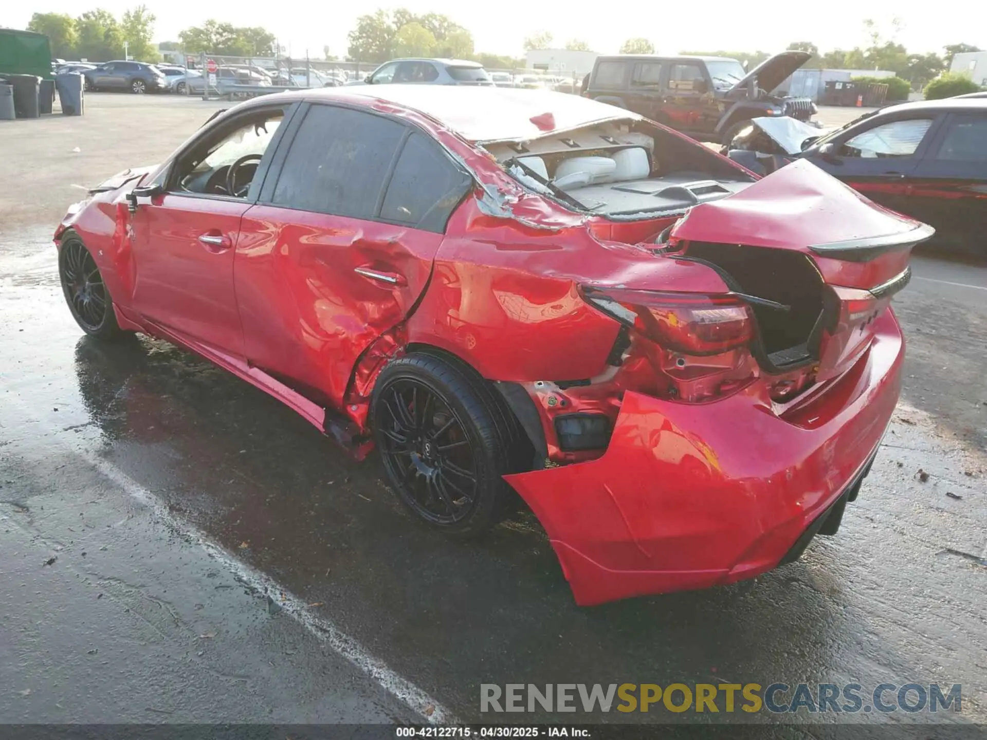 3 Photograph of a damaged car JN1FV7AR9LM660698 INFINITI Q50 2020
