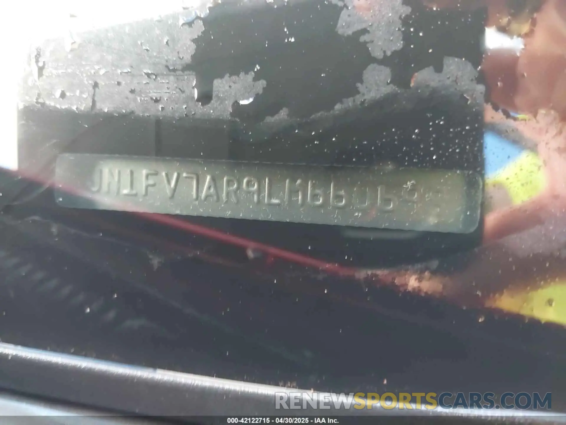 9 Photograph of a damaged car JN1FV7AR9LM660698 INFINITI Q50 2020