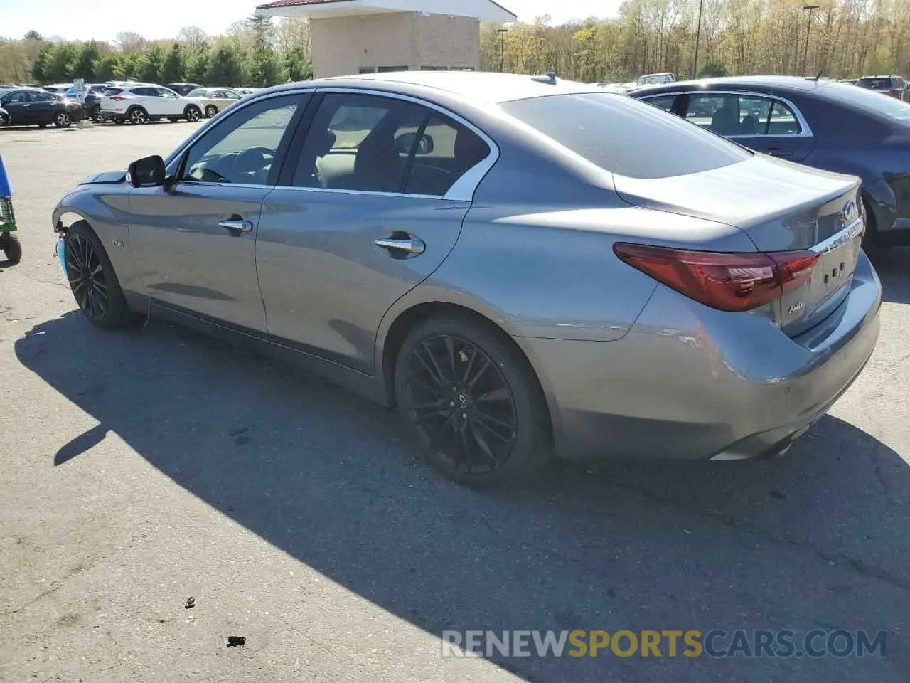 2 Photograph of a damaged car JN1FV7ARXLM660161 INFINITI Q50 2020