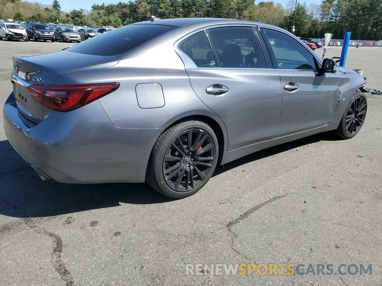3 Photograph of a damaged car JN1FV7ARXLM660161 INFINITI Q50 2020