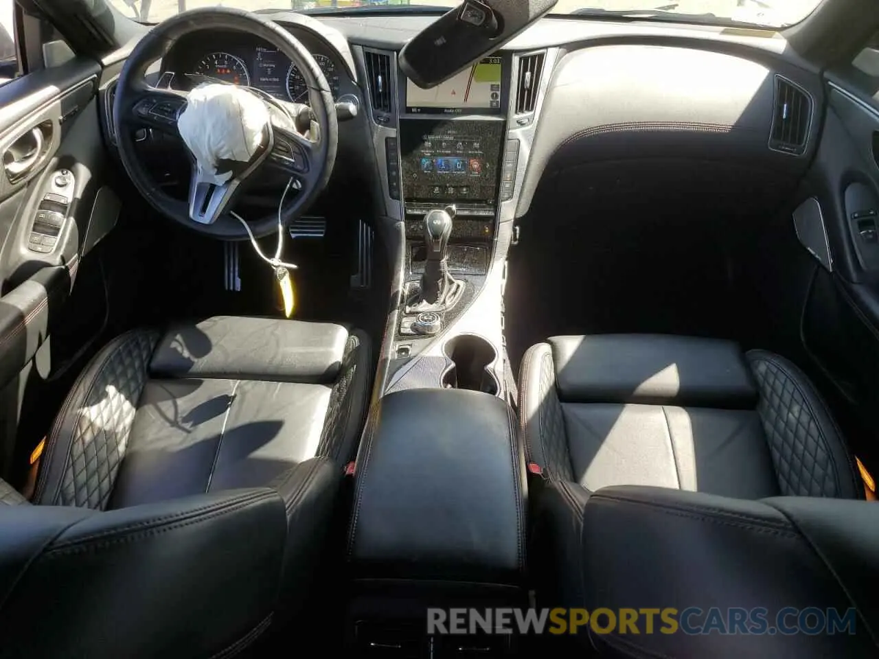 8 Photograph of a damaged car JN1FV7ARXLM660161 INFINITI Q50 2020