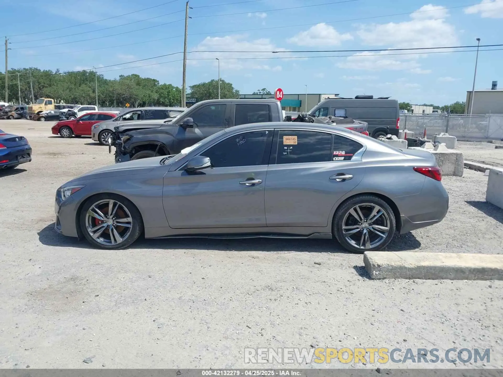 13 Photograph of a damaged car JN1EV7AP2MM702687 INFINITI Q50 2021