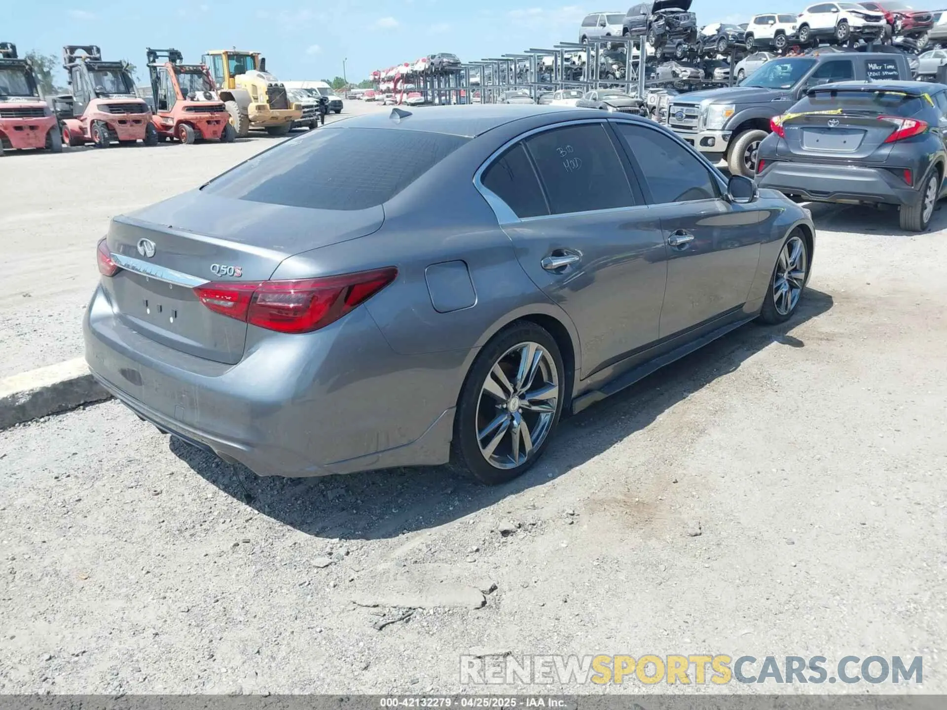 4 Photograph of a damaged car JN1EV7AP2MM702687 INFINITI Q50 2021