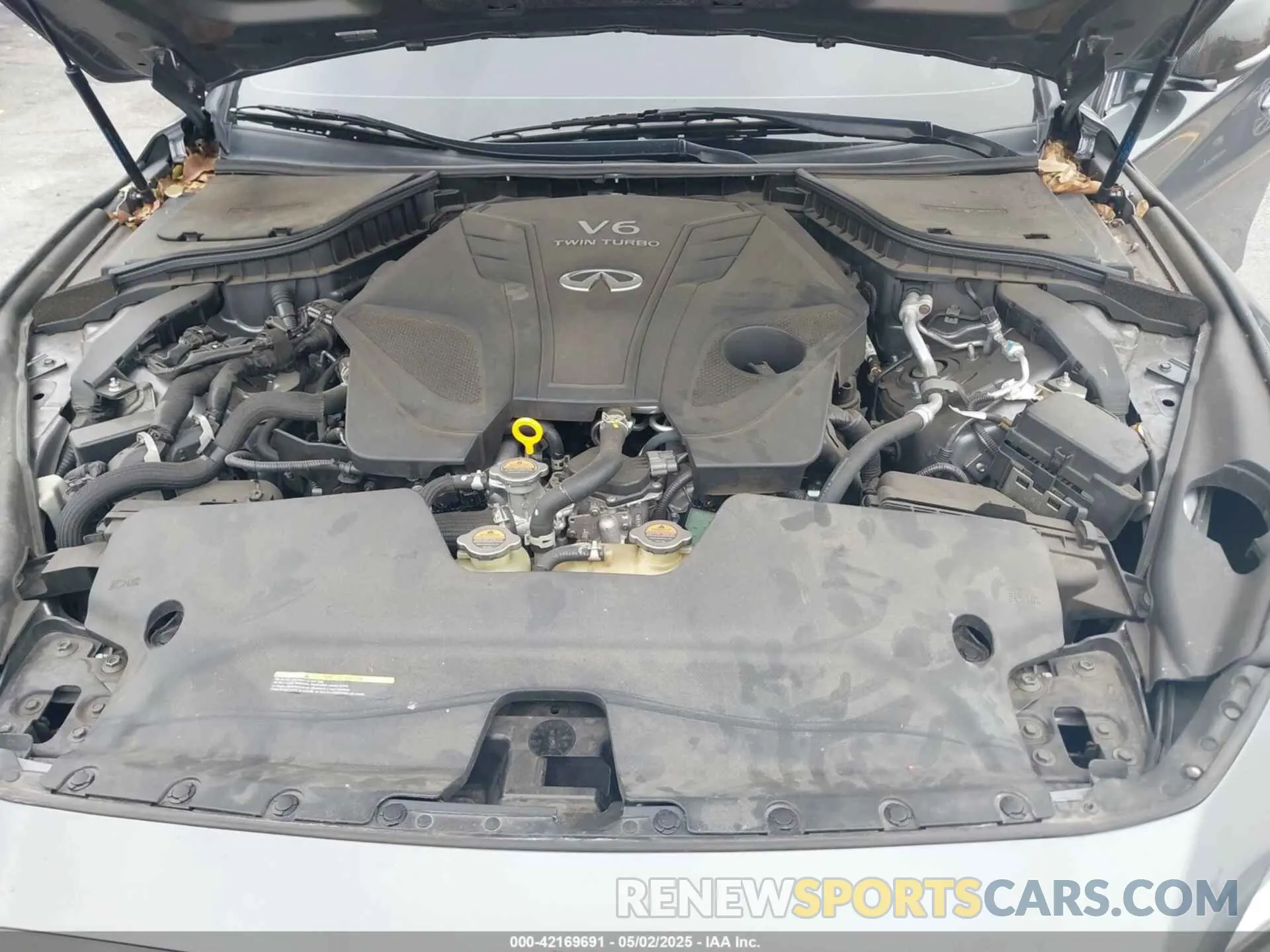 10 Photograph of a damaged car JN1EV7AP2MM703158 INFINITI Q50 2021