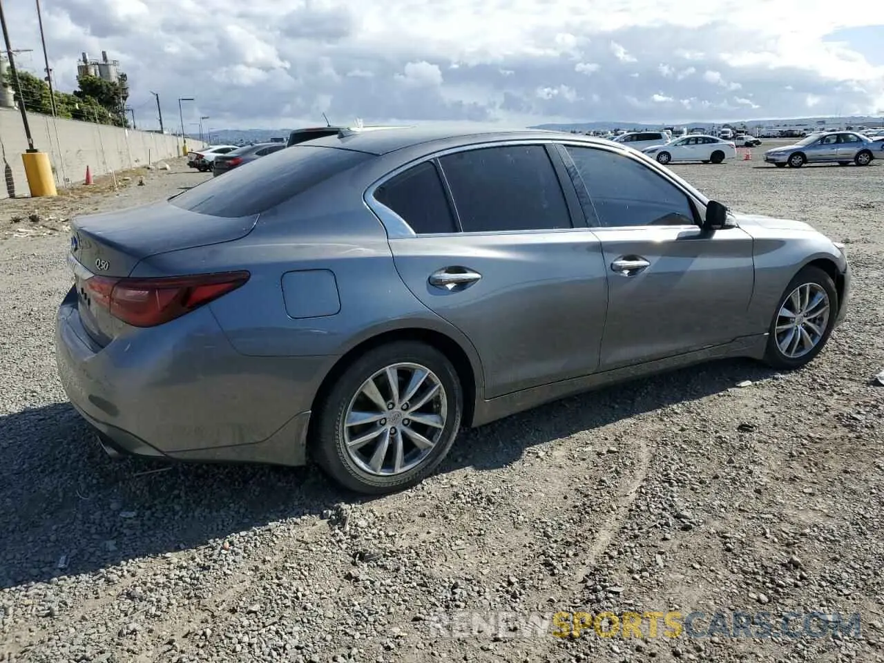 3 Photograph of a damaged car JN1EV7AP5MM706121 INFINITI Q50 2021