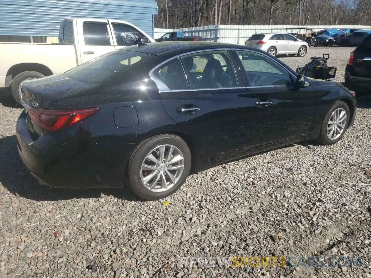 3 Photograph of a damaged car JN1EV7AP8MM703472 INFINITI Q50 2021