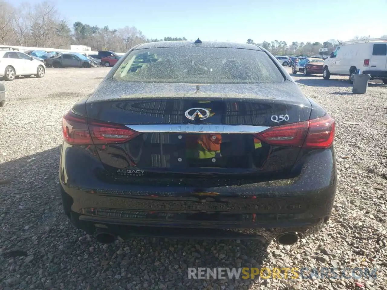 6 Photograph of a damaged car JN1EV7AP8MM703472 INFINITI Q50 2021