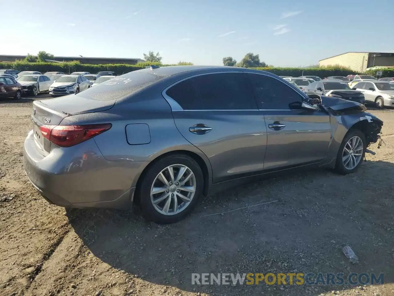 3 Photograph of a damaged car JN1EV7AP9MM704145 INFINITI Q50 2021