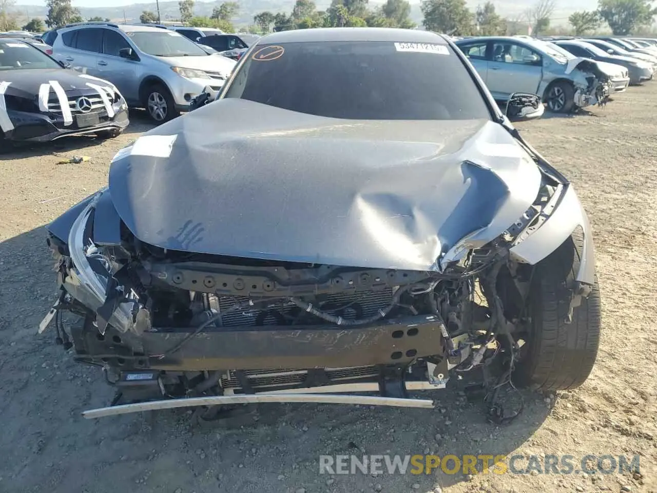 5 Photograph of a damaged car JN1EV7AP9MM704145 INFINITI Q50 2021