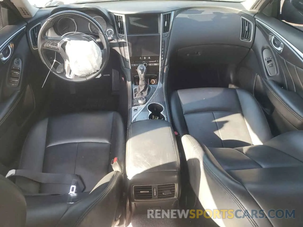 8 Photograph of a damaged car JN1EV7AP9MM704145 INFINITI Q50 2021