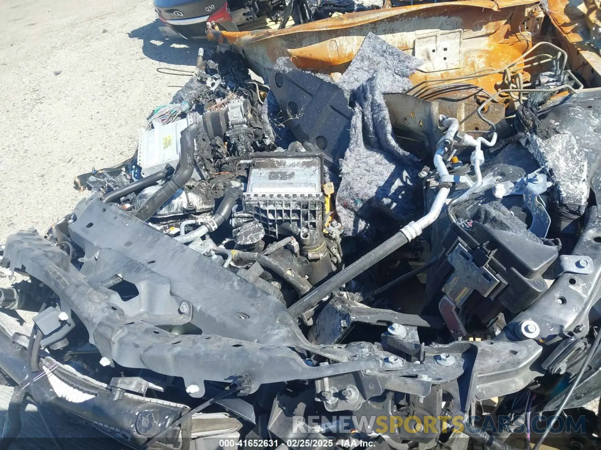 10 Photograph of a damaged car JN1EV7AP9MM705392 INFINITI Q50 2021
