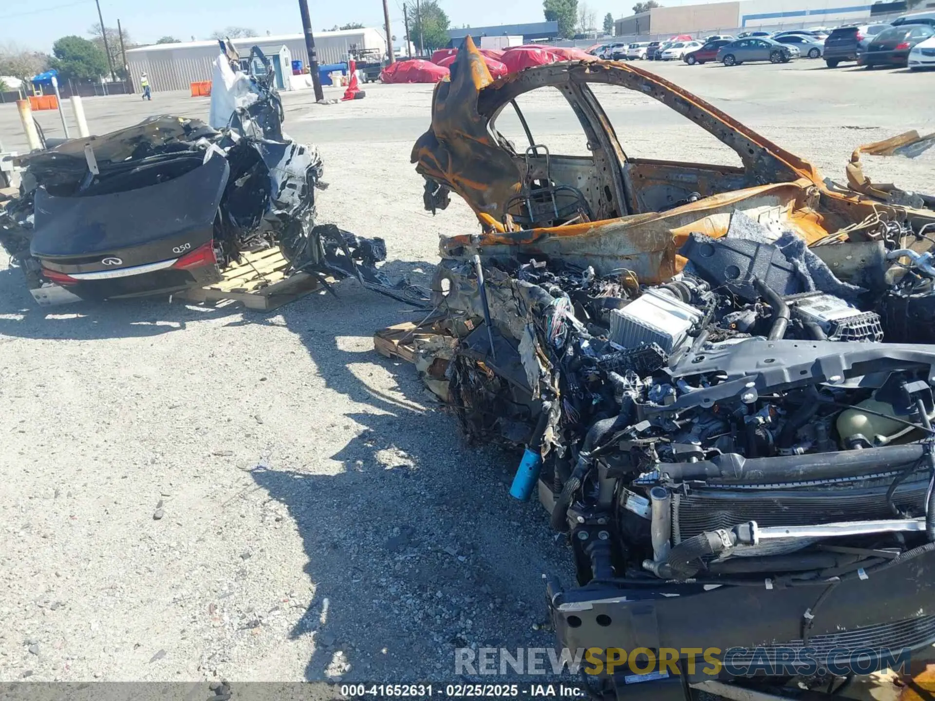 6 Photograph of a damaged car JN1EV7AP9MM705392 INFINITI Q50 2021