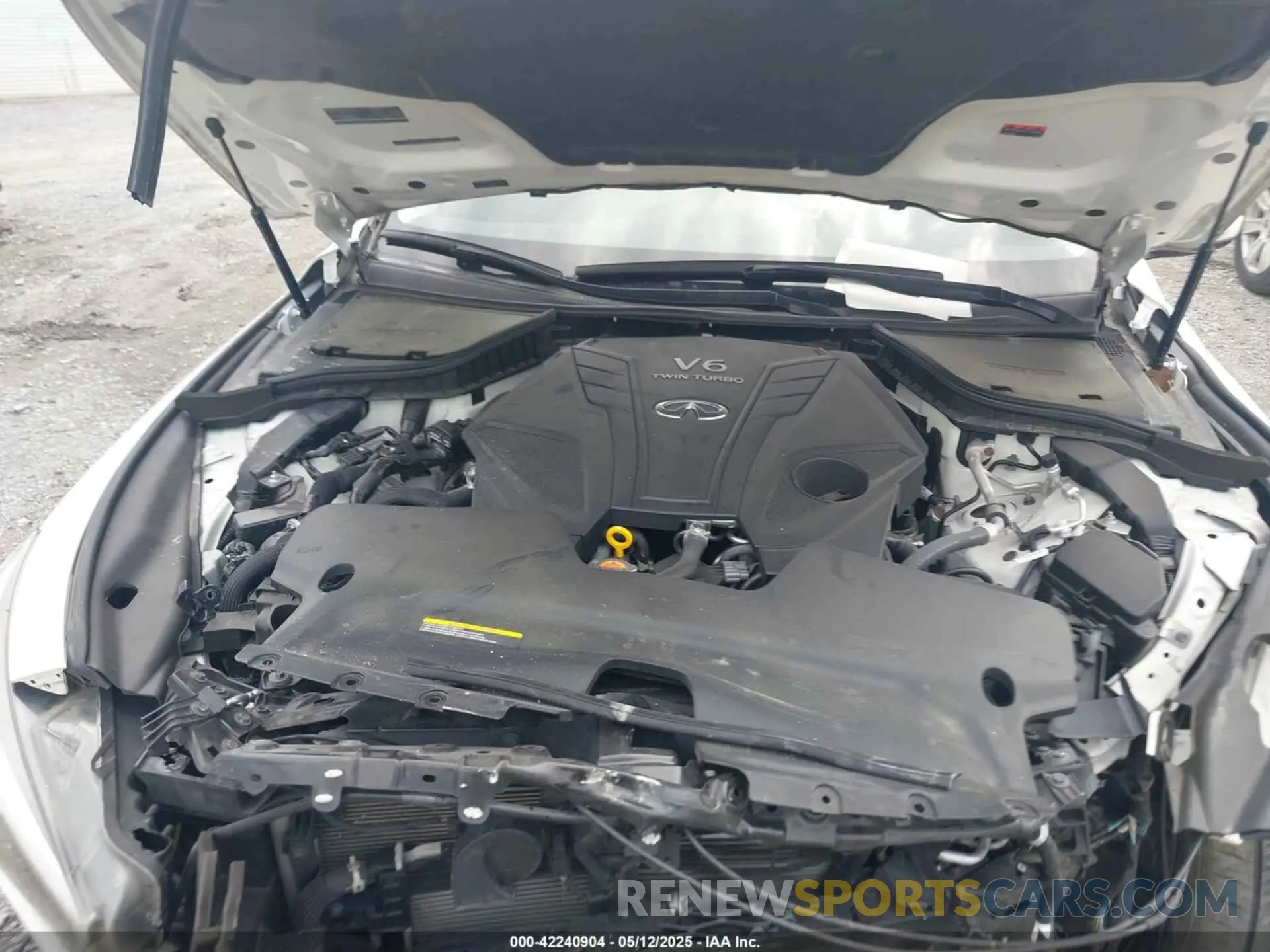 10 Photograph of a damaged car JN1EV7APXMM700248 INFINITI Q50 2021
