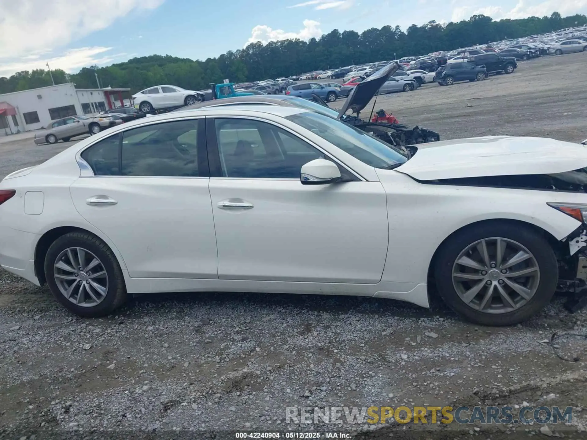 13 Photograph of a damaged car JN1EV7APXMM700248 INFINITI Q50 2021